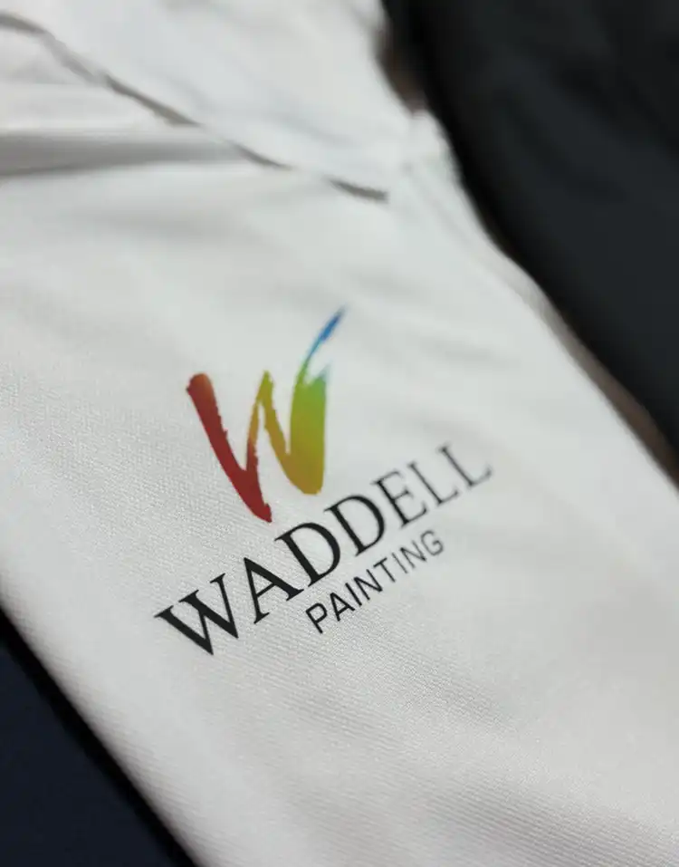 Detail of a full-color apparel print